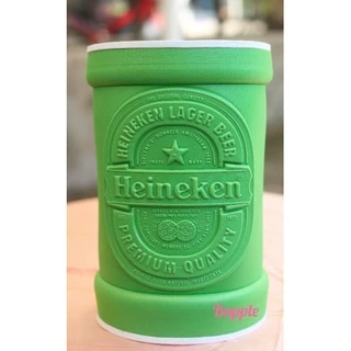 ปลอกเก็บความเย็นเครื่องดื่ม ปลอกเบียร์ งานปั้มนูน หนา สวย ชัด Beer Bottle Cooler Drink Holders