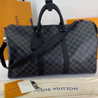 กระเป๋าเดินทาง แบบถือ และสะพายได้ Louis Vuitton หนังแท้💚