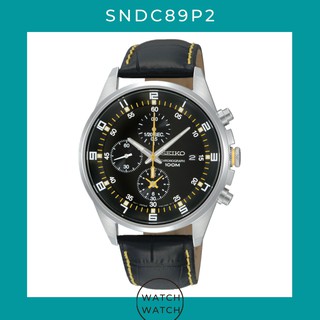 นาฬิกาผู้ชาย SEIKO Chronograph รุ่น SNDC89P2 Quartz Mens Watch