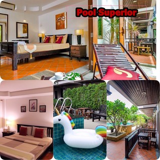 ห้องซุพีเรีย ชั้น 1 ริมสะ pool superior room