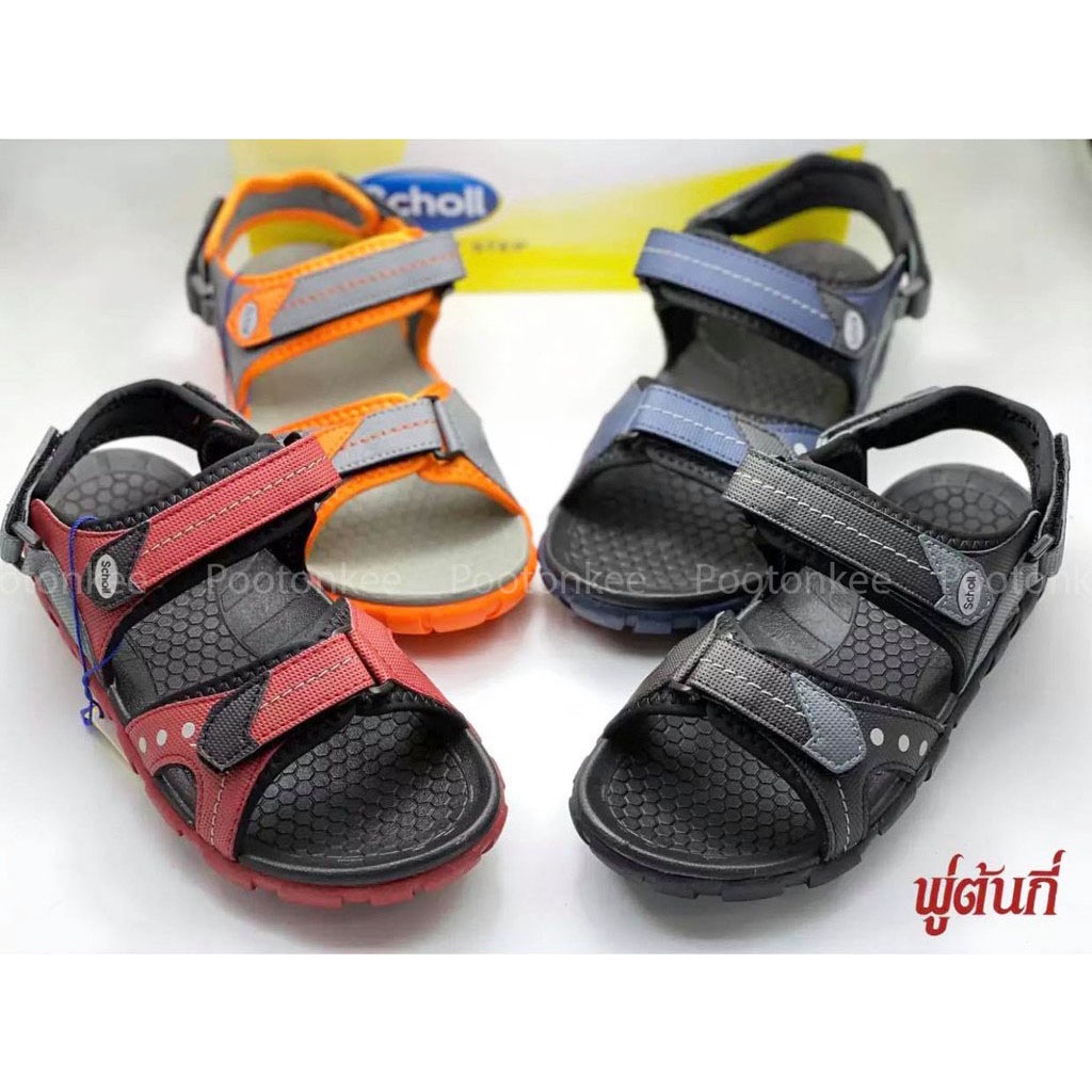 Scholl รองเท้าสกอลล์-นโปเลียน Napolien รองเท้ารัดส้น สำหรับผู้ชายและผู้หญิง Comfort Sandal เบา ทนทาน
