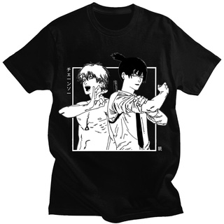 เสื้อยืด# Japanese Anime Denji Hayakawa Aki T Shirt Chainsaw Man Manga T-shirts Men Women Unisex Oversized Tee Shirt