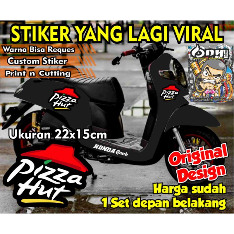 สติ๊กเกอร์ SCOOPY PIZZA HUT