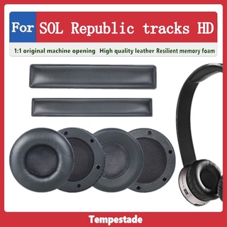 ฟองน้ําครอบหูฟัง HD V10 แบบเปลี่ยน สําหรับ SOL Republic tracks