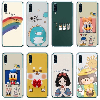 เคสโทรศัพท์ซิลิโคน TPU แบบนิ่ม สําหรับ Samsung Galaxy a50s a51 a52 a70