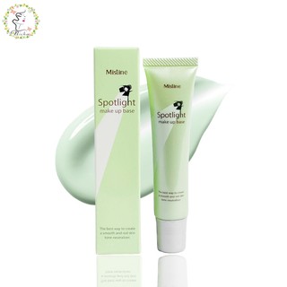 มิสทิน สปอทไลท์ เมคอัพเบสเนื้อครีม สีเขียว Mistine Spotlight Make Up Base 15 g.