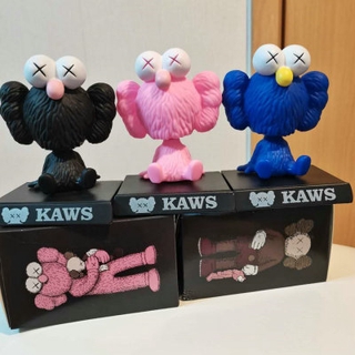 ตุ๊กตาฟิกเกอร์ Mand Kaws Sesame Street Elmo Oscar 10 ซม . สําหรับตกแต่งรถยนต์