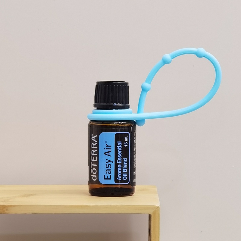สายคล้องขวดน้ํามันหอมระเหย ซิลิโคน แบบพกพา สําหรับ Young Living Doterra YL Melaleuca Doteri