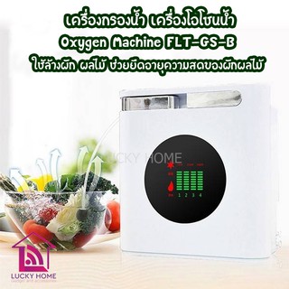 เครื่องกรองน้ำ เครื่องโอโซนน้ำ Oxygen Machine FLT-GS-B ใช้ล้างผัก ผลไม้ ช่วยยืดอายุความสดของผักผลไม้