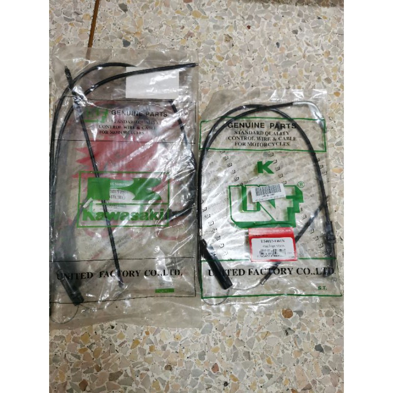 สายเร่งชุด​ Cables, Speed(set)​ Kawasaki​ GTO​ G7TX Neon​ Micro​ AR80