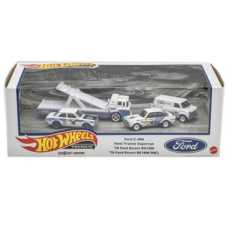 [พร้อมส่ง] รถเหล็ก HOTWHEELS PREMIUM ของแท้ Collector Set Assortment - Ford Race Team HWP2021_#GMH-39986G