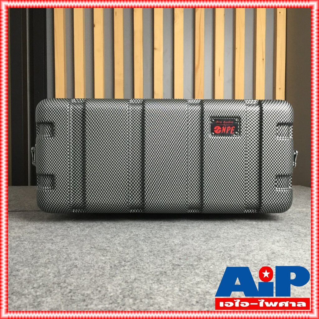 NPE ABS4US KEVLAR เคฟล่า ลึก9นิ้ว RACK ABS 4U 9นิ้ว แร็คเครื่องเสียง กล่องเก็บเครื่องเสียง แร็คABS แ