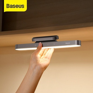 Baseus โคมไฟอ่านหนังสือ โคมไฟไร้สายติดผนัง Magnetic Desk Lamp DGXC-C0G สามารถเอียงปรับมุมแสงได้ โคมไฟตั้งโต๊ะ