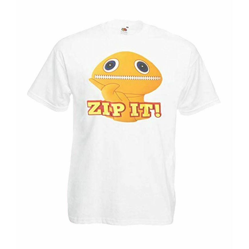 Mens Zip It Zippy Spoof 80S Carnival เสื้อยืด 1980S Rainbow Pride Tshirt