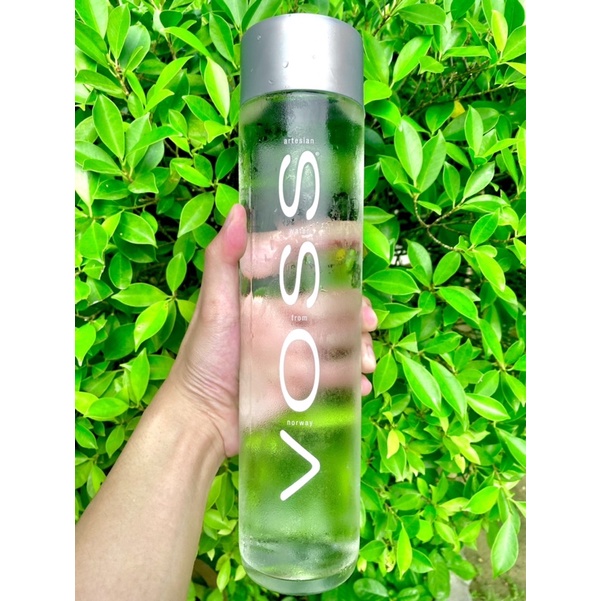 น้ำแร่ Voss  ขนาด 800ML (ขวดแก้ว) ของแท้💯