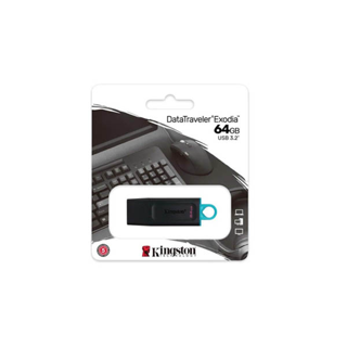 Kingston 64GB DataTraveler Exodia USB 3.2 Flash Drive (DTX/64GB)