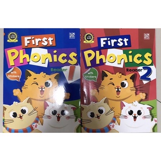 First Phonics Reader ชุด 2 เล่ม 1-2 (PELANGI)