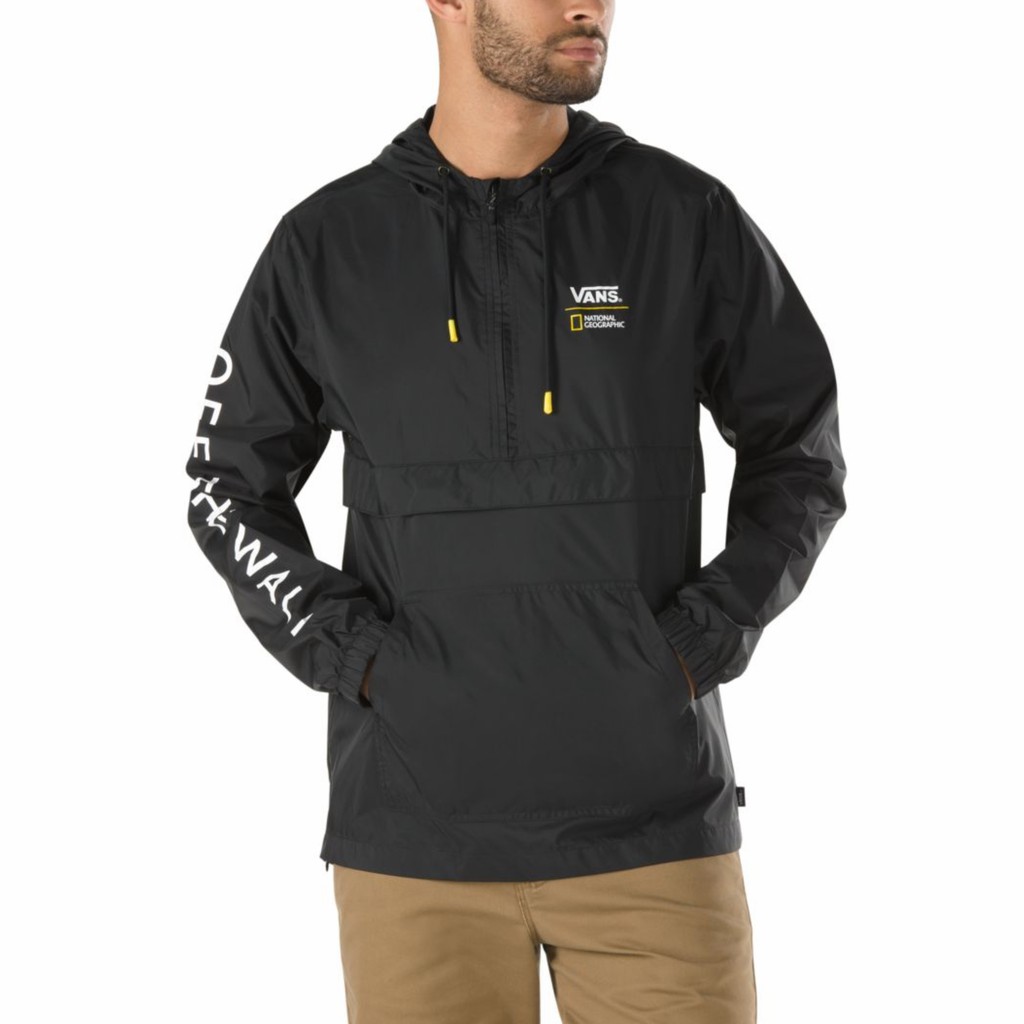 vans x national geographic anorak jacket