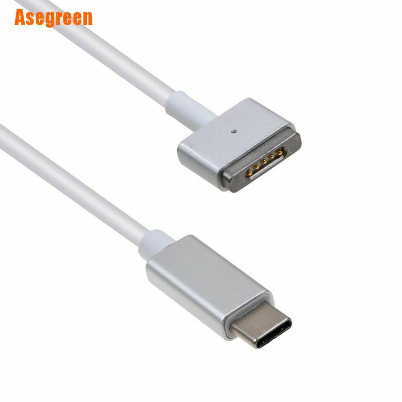 ( Asegreen ) อะแดปเตอร์สายเคเบิ้ล Usb C Type C To Magsafe - 2 สําหรับ Macbook Air / Pro 45 W 60 W 85w #4