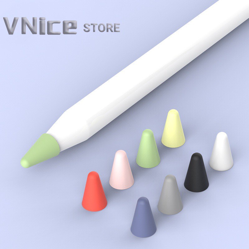 ปลอกซิลิโคนหุ้มหัวปากกา ปลอกซิลิโคน เคสซิลิโคน หัวปากกา ไอแพด จุกหัวปากกา case เข้ากันได้สำหรับ compatible for Apple Pencil tip cover