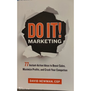 Do It Marketing by David Newman