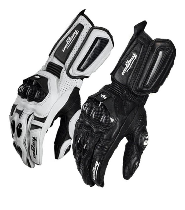 Furygan AFS-10 ถุงมือยาวคาร์บอนไฟเบอร์สำหรับรถจักรยานยนต์ถุงมือออฟโรด