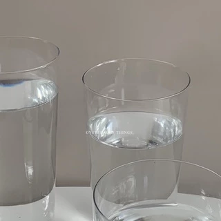แก้วน้ำ Simple แก้วปากบาง มี 3 ขนาด | Thin glass | Oyster and Things.