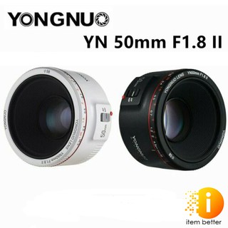 LENS Yongnuo YN 50mm f/1.8 II for Canon EF หน้าชัดหลังเบลอ รับประกัน 1 ปี