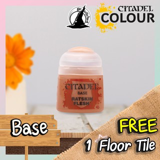 (Base) RATSKIN FLESH : Citadel Paint แถมฟรี! 1 Floor Tile