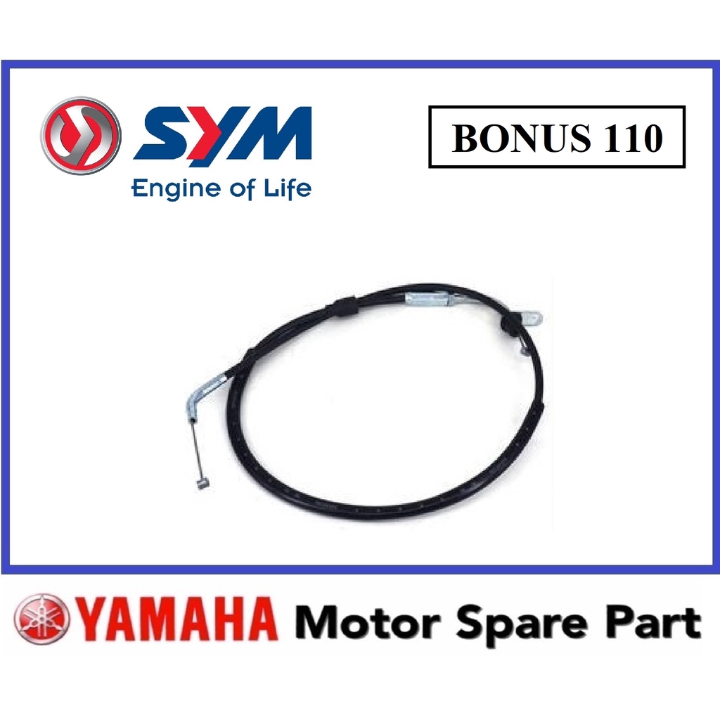 SYM BONUS110 CHOKE CABLE 0 TALI CHOKE KABEL COK BONUS-110 BONUS110 E-BONUS EBONUS E BONUS 110 SYM