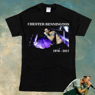 T-shirt  Chester Bennington Linkin Park เสื้อยืดวงร็อค / Rock Band Linkin Park Charles Bennington โอเวอร์ไซซ์ สําหรับทุก