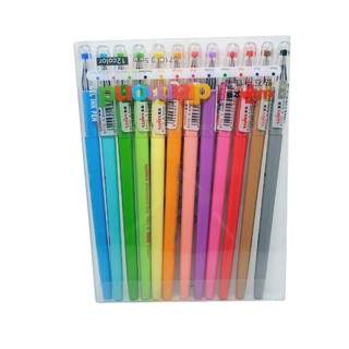 WINWIN ปากกาเจล 12 สี วินวิน (สินค้าพร้อมส่ง)