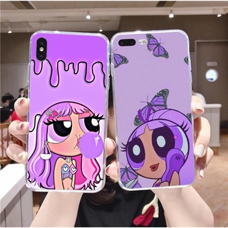 The Powerpuff girl เคสโทรศัพท์ แบบใส สําหรับ iPhone 13 12 mini PRO MAX 7 8 PLUS X XR XS XSMAX 11 PRO MAX