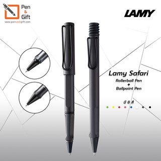 LAMY Safari Rollerball Pen + LAMY Safari Ballpoint Pen Set ชุดปากกาโรลเลอร์บอล ลามี่ ซาฟารี + ปากกาลูกลื่นลามี่ สีดำด้าน