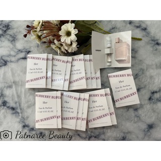 น้ำหอม ป้ายไทย Burberry Her Eau de Parfum น้ำหอมทดลอง 1.5ml