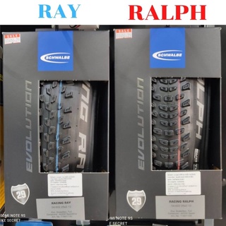 ยางคู่เทพ!  29" Schwalbe Racing Ralph , Racing Ray   29x2.10  (54-622)  ยางพับเทคโนโลยีล่าสุด