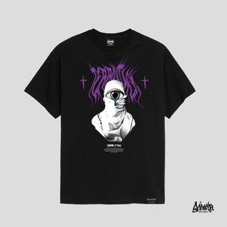 jzwD Just Say Bad ® เสื้อ Oversize รุ่น Blue Eye Jone ดำ ( ลิขสิทธิ์แท้ ) เสื้อตัวใหญ่ ชาย แขนสั้น M L O   Incerun     R