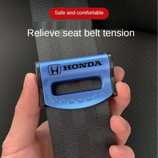 【Ready Stock】 1PC Car Seat Belts Clips Safety Adjustable Auto Stopper Buckle Plastic Clip For Honda logo 6VxX