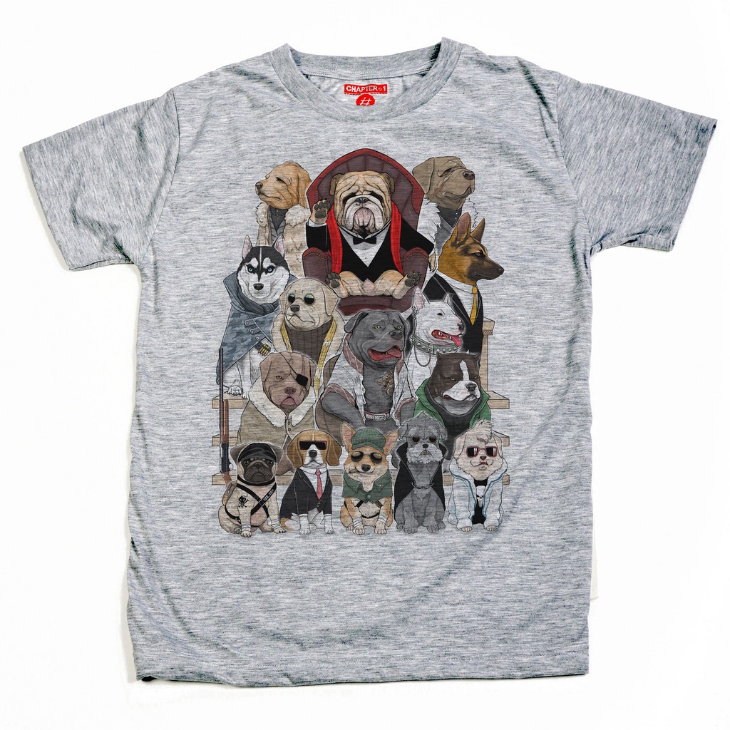 เสื้อยืด แขนสั้น แชปเตอร์วัน สเก๊ตบุ๊ค ลาย หมายากูซ่า ผ้านิ่ม / Yakuza Dog Chapter One Sketchbook So