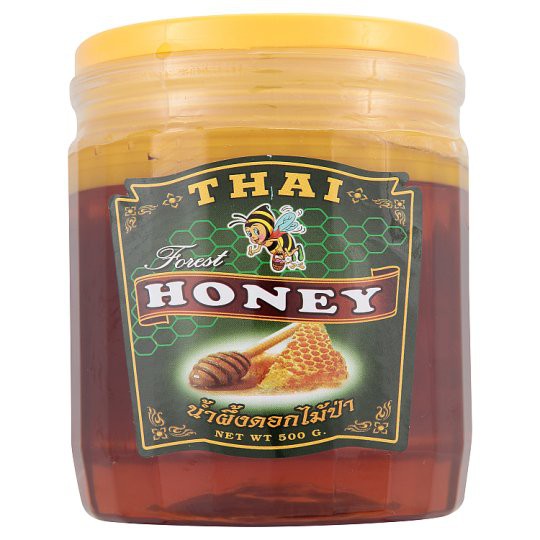 🔥HOT🔥 ไทยฮันนี่ น้ำผึ้งดอกไม้ป่า 500กรัม Thai Honey Wild Honey 500 grams