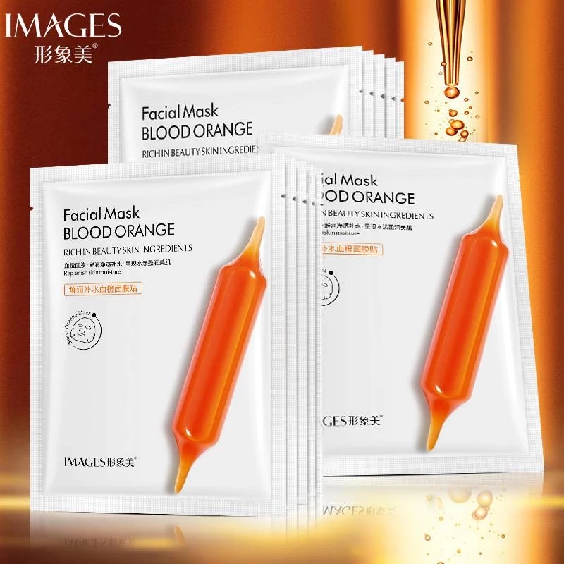 มาสก์หน้า Images Facial Mask Blood Orange และ Aloe Vera เพิ่มความชุ่มชื้น ผิวกระจ่างใส ลดริ้วรอย