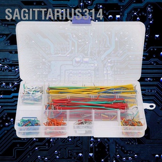 Sagittarius314 560pcs/set Solderless Breadboard Multicolored Jumper Cable Wire Kit Assorted Lengths Wires