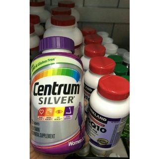 [พร้อมส่งจากไทย] แท้จาก อเมริกา Centrum Silver เซนทรัม สำหรับ ผู้หญิง วัย 50+ กระปุกละ 275เม็ด