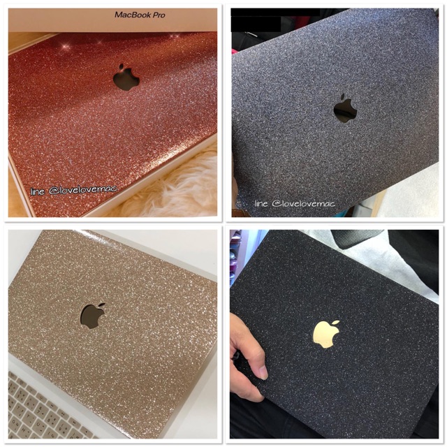 [ใช้โค้ด TODAY109 ลดเพิ่ม 15%] Macbook Case เป็นกริตเตอร์สวยมาก เงาวิ้งทุกสี