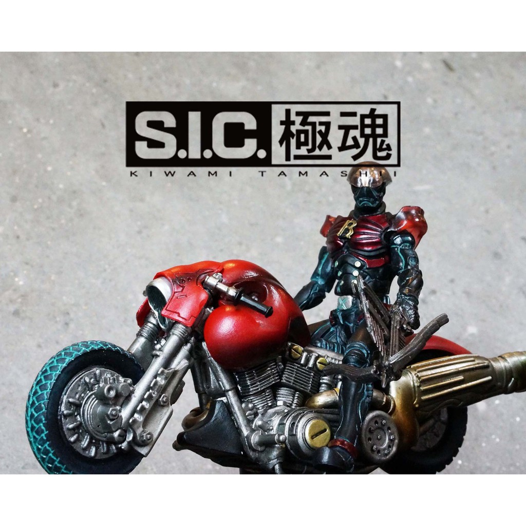 Bandai sic Hakaider Bike Red toy takumi damashii masked rider kamen rider figure มดแดง คาเมน ไรเดอร์