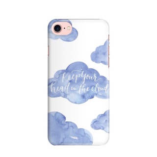 เคสสีขาวฟ้าลายก้อนเมฆ Cloud