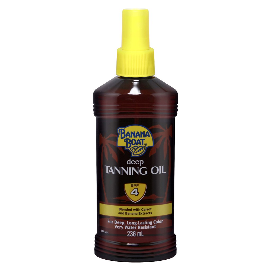 Banana Boat Deep Tanning Oil SPF 4 236ml Shopee Thailand