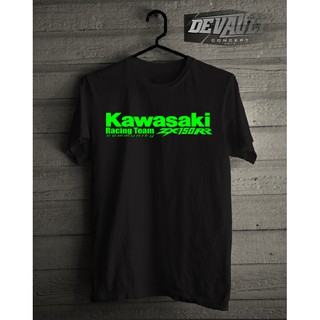 เสื้อยืด พิมพ์ลาย Kawasaki Ninja 150 RR แบบเรียบง่าย