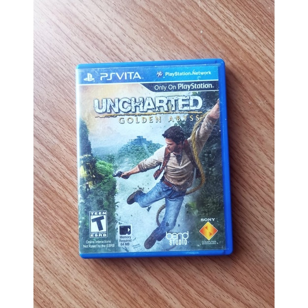 แผ่นเกม Uncharted: Golden Abyss Sony PlayStation PS Vita