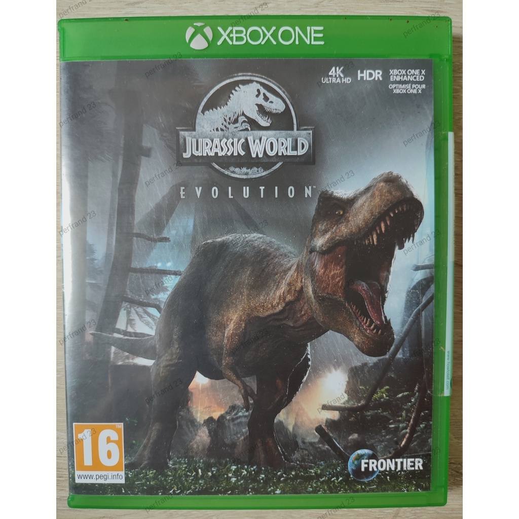 เเผ่นเกม Xbox One : Jurassic World Evolution มือสอง